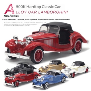 Coche Clásico de Metal a Escala 1:32, Modelo 500K Hardtop, Juguete Welly, Nuevo en Caja con Ventana, Embalaje para Exportación - Product Image 2