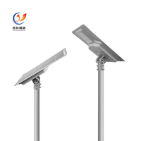 Cishine Poste de Luz Solar de Acero Galvanizado con Fibra Óptica, Octogonal, Cónico y Curvo, de 6m, 7m, 8m, 9m, 10m - Precio