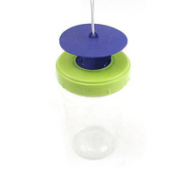 Piège à mouches en plastique Haierc, piège à mouches suspendu en extérieur, réutilisable, bouteille pour abeilles, guêpes, mouches des fruits