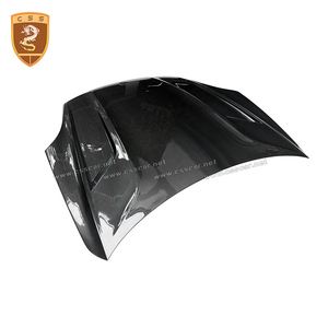 Nouvelle arrivée - Mise à jour du style Te-Chart - Capot avant de voiture en fibre de carbone pour <span class=keywords><strong>Porsche</strong></span> Cayenne 9Y0 - Product Image 4
