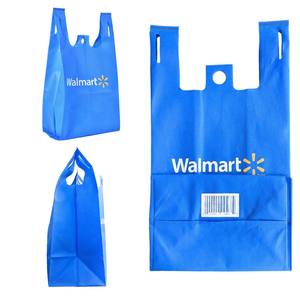 Venta al por mayor de fábrica, logotipo personalizado impreso, tela no tejida, PP reciclado, bolsa de compras, correa de hombro con mango, reutilizable, ecológico - Product Image 6