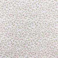 Tissu en popeline de coton 100% doux pour robe florale, tissu textile pour vêtements pour femmes