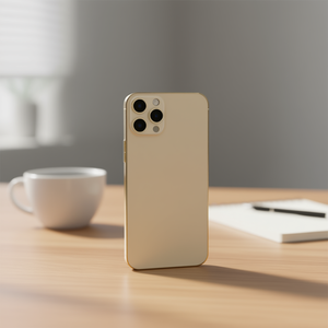 Carcasa Intermedia Dorada para iPhone 12 Pro con Cubierta Trasera, Accesorios para Teléfono Móvil - Product Image 3