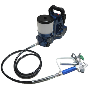 Profesyonel DIY sınıf akülü hızlı çekim havasız boya püskürtücü ile pil güç tabancası endüstriyel kullanım püskürtme makinesi kaplama - Product Image 3