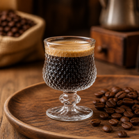 Verres à shot miniatures personnalisables faits à la main de 45 ml pour whisky – Design moderne – OEM/ODM