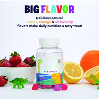 Gummies multivitaminées délicieuses Protic pour enfants, formule OEM/ODM, soutien quotidien, avec vitamines B1, B12, C, D3