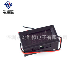 Voltímetro Digital DC de 0-600V para Medir la Potencia de la Batería de Vehículos Eléctricos, Pantalla Roja - Product Image 2