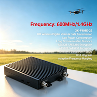 Transmisor y Receptor de Datos de Video y Audio VTOL UAV SDR de Largo Alcance 600MHz/1.4GHz OFDM UGV para Seguridad y Protección