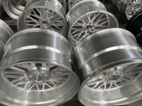 Jantes en alliage d'aluminium forgé Deep Dish FF-RT1 Beadlock 15-18 pouces 5x115/112/120/114.3 PCD, nouvelles jantes de course sur circuit