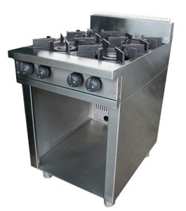 Thương mại Nhà Hàng Heavy Duty chất lượng vàng Nhà cung cấp 4 Burner gas phạm vi với lò thương mại nhà bếp - Product Image 4