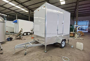 새로운 고급 화장실 트레일러 모바일 화장실 화장실 트레일러 모바일 화장실 야외 휴대용 - Product Image 5
