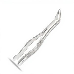 Pinza de Extracción Dental Manual de Acero Inoxidable Alemán de Alta Calidad, Patrón Americano, para Dientes Premolares Anteriores Inferiores, Duradera - Product Image 1