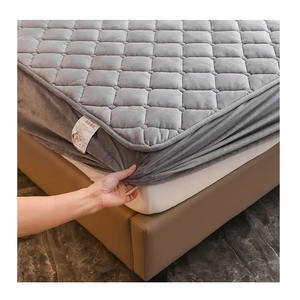 Fundas protectoras para colchones de terciopelo de bienvenida de tamaño personalizado <span class=keywords><strong>protector</strong></span> de Funda de colchón de terciopelo - Product Image 1