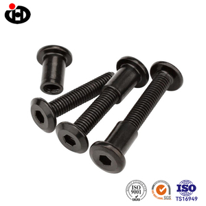 <span class=keywords><strong>Vis</strong></span> de raccordement Chicago à tête hexagonale de qualité supérieure, <span class=keywords><strong>vis</strong></span> de liaison, <span class=keywords><strong>vis</strong></span> à tête plate mâle et femelle noires rondes, rivets - Product Image 4
