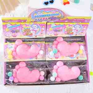 Juguete Antiestrés Musical Súper Suave para Amasar con las Manos, Q-Bomb, Lindo y Divertido, para Niños, Juguete de Descompresión Intelectual - Product Image 1