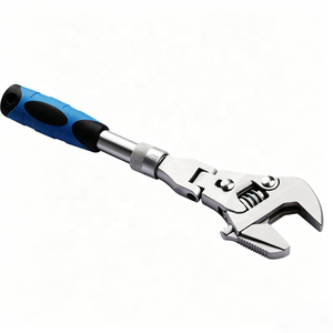 Llave Inglesa Telescópica Multifuncional 5 en 1 de 10 Pulgadas, Ajustable, Plegable, con Cabezal Giratorio - Product Image 5
