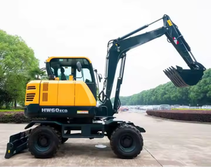 Hw60eco 6 Ton 0,18 M ³ Bakcapaciteit <span class=keywords><strong>Hyundai</strong></span> Wiel Graafmachine Graafmachines Met Yanmar Motor Te Koop - Product Image 4