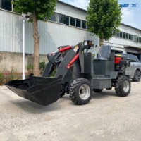 Mini-chargeur frontal robuste YGZG, usage intensif, mécanique, tout-terrain, qualité ingénierie, pour travaux d'excavation et de traitement en carrière