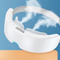 Appareil de massage chauffant pour les yeux à l'hydrogène, soulage la fatigue oculaire, la sécheresse, la vapeur pour les yeux, masque de massage pour les yeux avec chaleur