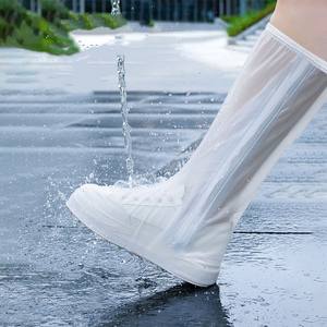 أحذية مضادة للماء قابلة لإعادة الاستخدام للجنسين غطاء للمشي وللعشاق في الهواء الطلق أحذية مطر وجوارب التبعي - Product Image 2