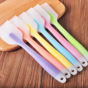 Silicone Baking Pastry Scraper Spatula Non-Stick Cake Scraper Cream Butter Spatula Heat-Resistant Kitchen Baking Pastry Tools - Product Image 6