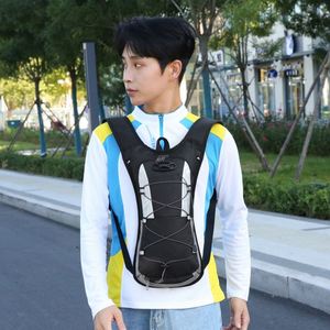 Custom Logo Lightweight Bicycle <b>Hydration</b> Pack Outdoor Waterproof Nylon Cycling Sports Backpack With Water <b>Bladder</b> - Product Image 3