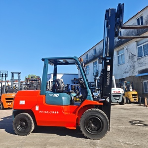 High Performance Used Toyota 5 Ton Forklift, Original Japan Toyota 50 Forklift With Original <b>Paint</b>, Ready For Shipment - Product Image 4