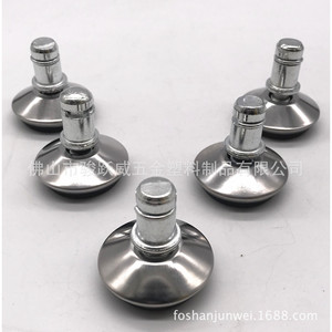 Junyuewei Swing Foot <b>Pad</b> 33mm Diameter Stainless Steel Adjustable Furniture Leg <b>Protector</b> For Chairs <b>Tables</b> Cabinets - Product Image 3