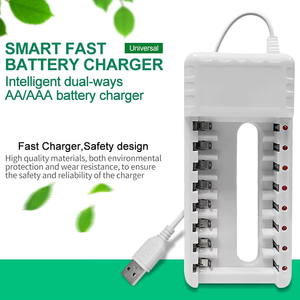 PUJIMAX 1,2 V AA AAA Cargador de batería recargable NI-MH y AA 2700mAh Celdas cilíndricas recargables para teclado inalámbrico, Juguetes - Product Image 2