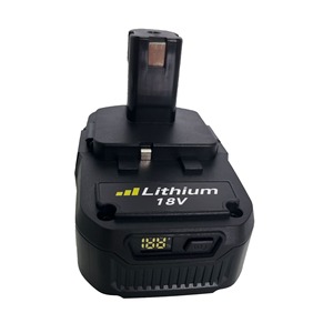 Pack de batteries Li-ion 18650 compétitif pour <span class=keywords><strong>outil</strong></span> électrique <span class=keywords><strong>Ryobi</strong></span> 18V (P109) - Rechargeable 2000-3500mAh Noir en stock - Product Image 5