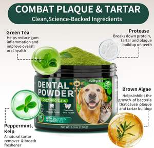 Probiótico en Polvo para Mascotas ODM/OEM, Suplemento para la Salud Digestiva de Perros y Gatos, Favorece la Salud Dental - Product Image 3