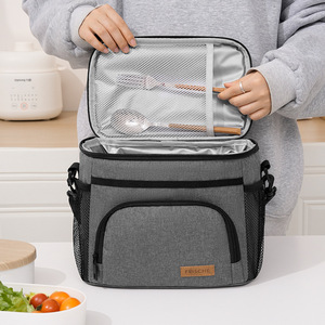 Frische Insulated Lunch Bag 9L Large Capacity Shoulder Cooler For Work Outdoor Picnic - Product Image 1