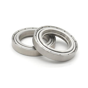 Fabricant produit des roulements à billes à gorge profonde en acier inoxydable S6806ZZ non standard, de forme spéciale, 25*42*7mm, commandes en gros acceptées - Product Image 2