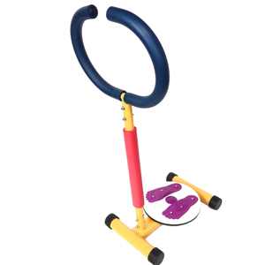 Mini-balançoire pour enfants, appareil d'exercice Air Walker, en acier inoxydable, capacité 50 kg, équipement de fitness sportif d'extérieur, vente en gros à prix abordable - Product Image 6
