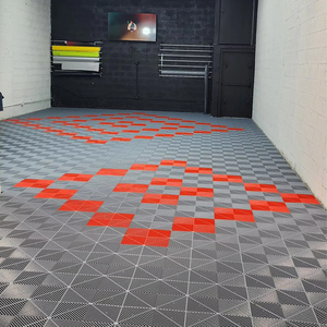 Installation facile protection événementielle revêtement de sol garage emboîtement carreaux de sol modulaires - Product Image 3