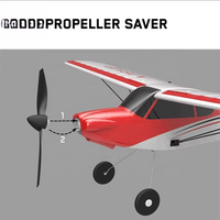 Avion RC Volantex Sport Cub 500 RTF avec moteur brushless, prêt à voler, gyroscopique, avec télécommande, envergure 500 mm