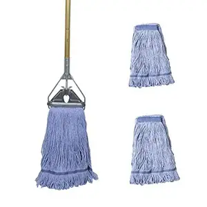 Wax Mop Hoge Kwaliteit Industriële Vloer Huishoudelijke Schoonmaakmiddelen Mop Praktische Mop Leverancier