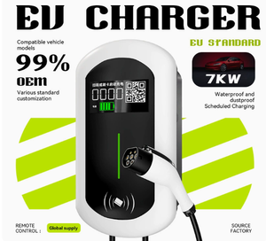 แท่นชาร์จรถยนต์ไฟฟ้า 7000W มาตรฐานยุโรป IEC62196 Type2 ทนทานทุกสภาพอากาศ IP54 ใช้งานได้เสถียร เหมาะสำหรับใช้ในบ้าน ชาร์จไฟรถยนต์พลังงานใหม่แบบติดผนัง - Product Image 4