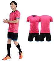 Maillot de football d'entraînement pour adultes imprimé à prix abordable, uniformes de football avec numéro de sponsor personnalisé, kit de football 100 % polyester
