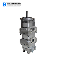 Pompa tiga gir hidrolik 705-56-33040 705-56-33080 KOMATSU untuk truk sampah HM400-1C