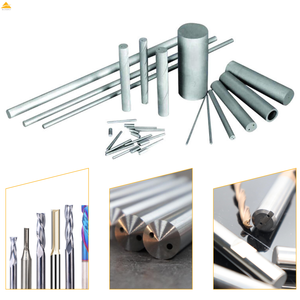 Batang Tungsten Karbida Mentah 100% 330mm YL10 Batang Putar Karbida OEM Disesuaikan dengan Harga Kompetitif