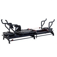 Machine de Pilates Reformer en alliage d'aluminium avec rail allongé – Équipement commercial d'entraînement physique