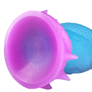 Yaqu Dildo de Forma Especial, Huevo de Dragón Luminoso, Enorme Tapón Anal, Juguete de Masturbación Masculino y Femenino con Diseño de Monstruo Alienígena - Product Image 3