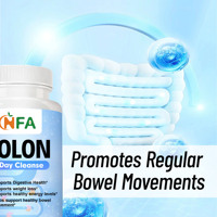 Cápsulas de Colon OEM ODM con Calorías, Carbohidratos Totales, Fibra Dietética, Equilibran la Salud Intestinal General, Apoyan el Sistema Inmunológico