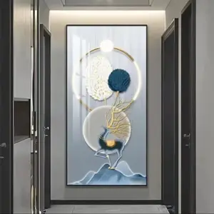 2024 New Launch Handmade Art Items Wall Home Decoration LED Wall Painting