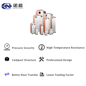 Échangeur de chaleur industriel de type plaque en cuivre brasé en acier inoxydable avec prix satisfaisant - Product Image 3