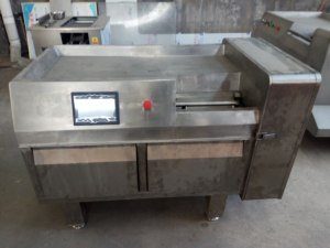 אוטומטי עוף שד אופקי בשר חיתוך מבצע קאטר מכונת FQJ200 לפגוש חיתוך מכונת מקסיקו רוסיה מקס פיליפינים - Product Image 4