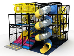 Özelleştirilmiş kapalı çocuk oyun alanı slayt-yumuşak oyun rol Playhouse için çocuk oyna & Fun Zonem - Product Image 1