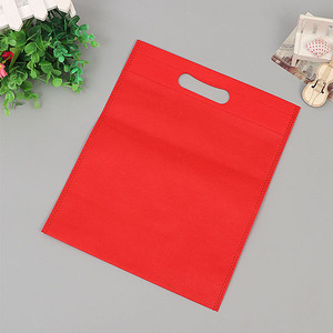 Vente directe usine – Sac non tissé D-Cut 40 g/m² de haute qualité – Sac de transport en tissu non tissé D-Cut blanc - Product Image 6