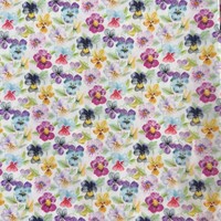 Tissu Popeline de Coton 100% Coton 80S Tissé Imprimé Numérique Design Personnalisé Doux Respirant pour Robe Chemise Vêtement